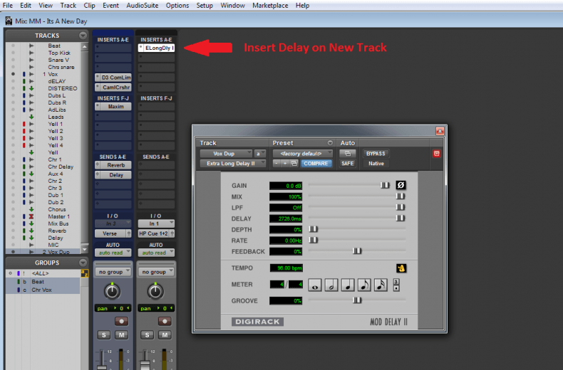 How To Use Delay Throws In a Mix